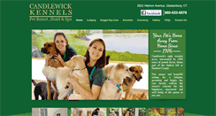 Desktop Screenshot of candlewickkennels.com